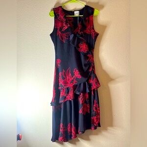 NWT $304 retail Misa Los Angeles Ivana Dress - Navy & Pink